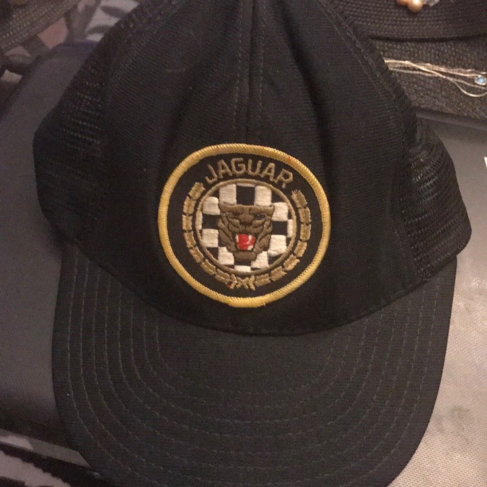 Jaguar men’s or women’s black cap